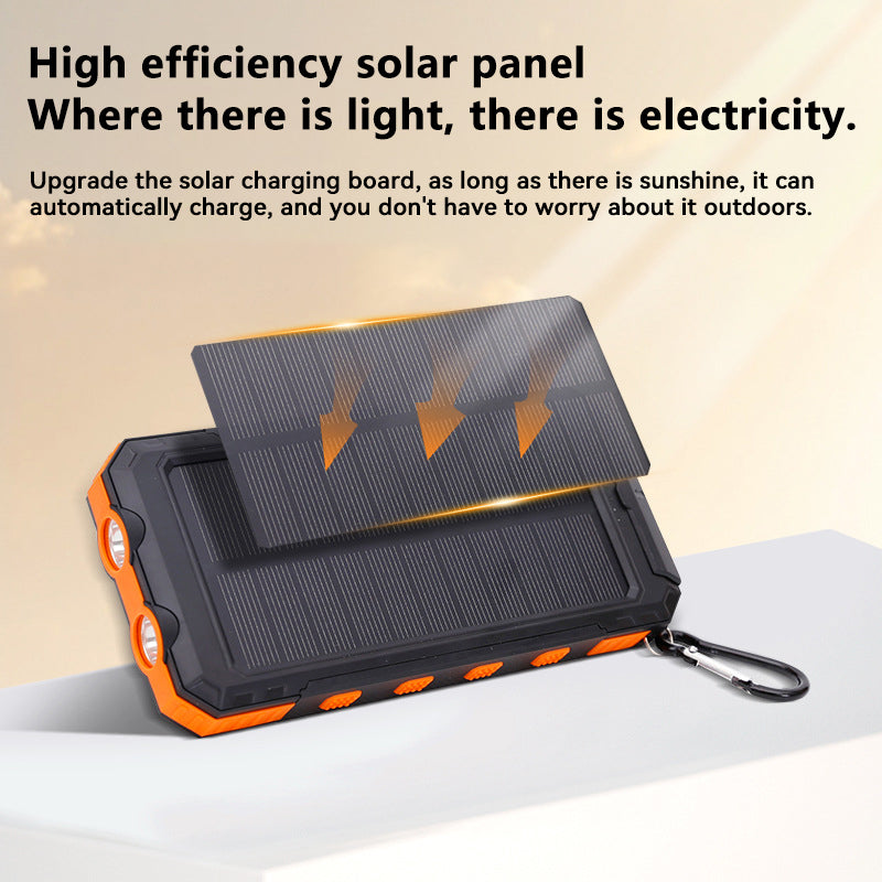 Solar Power Bank 20000mAh — Never Run Out of Power Outdoors