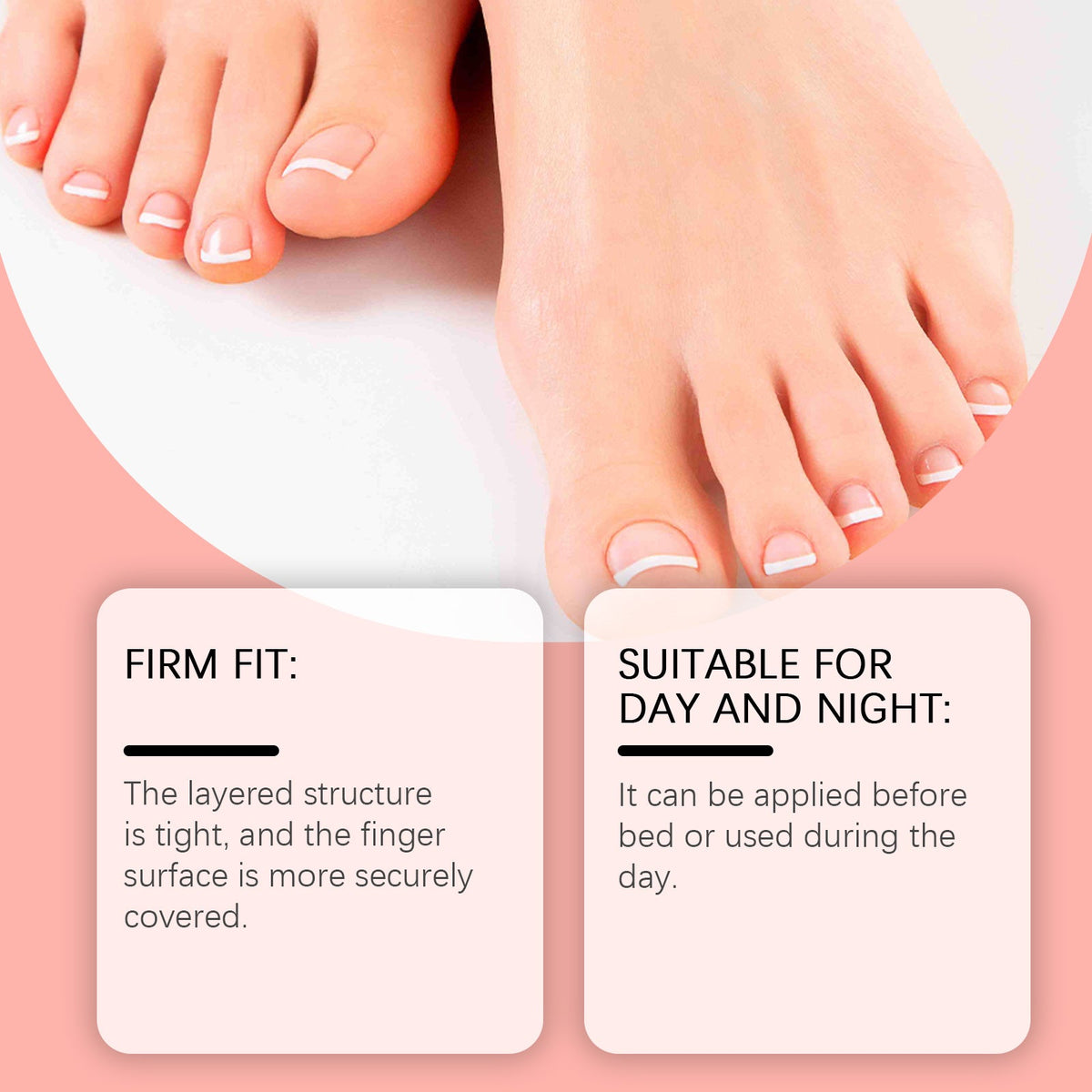 Overnight Nail Repair Patches for Discolored Brittle Nails