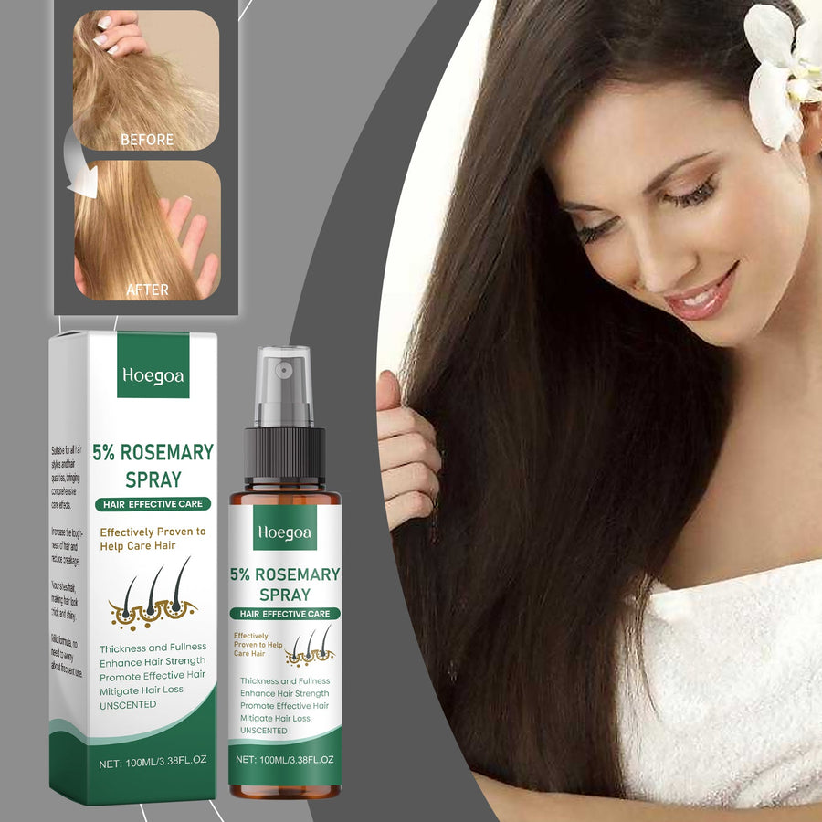 Rosemary Hair Spray for Thicker, Fuller-Looking Hair