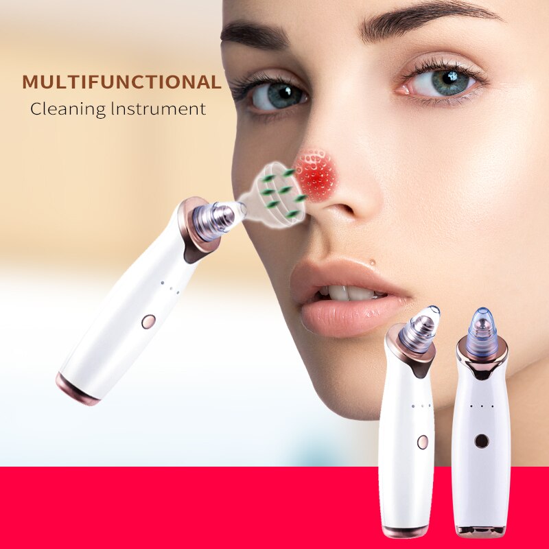 Blackhead Remover Skin Care Pore Vacuum Acne Pimple +USB Fac