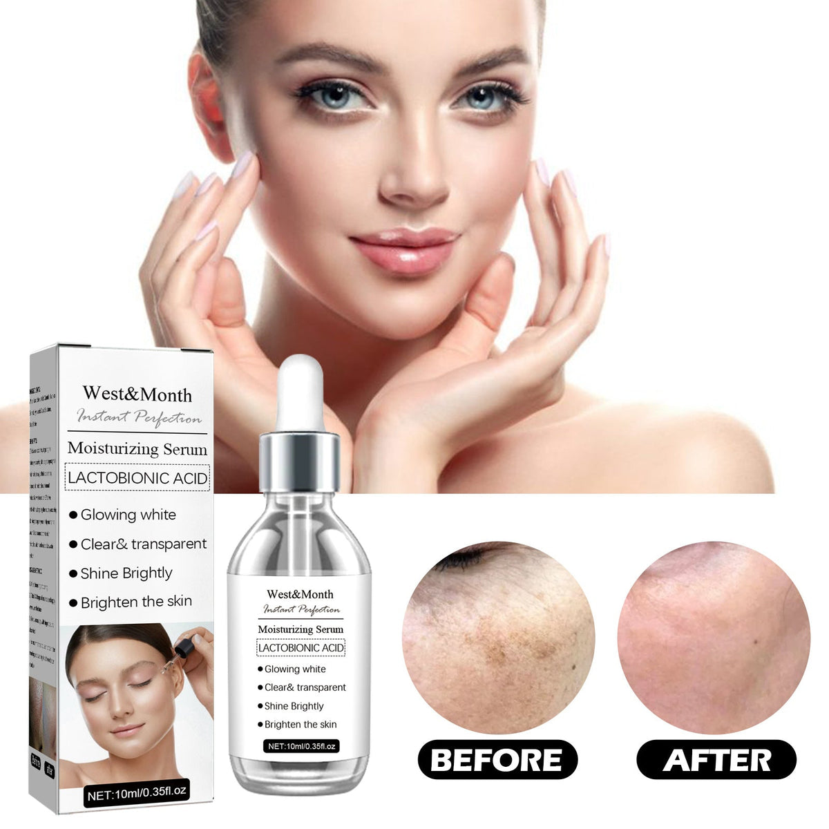 Lactobionic Acid Essence for Dull, Uneven Skin Tone