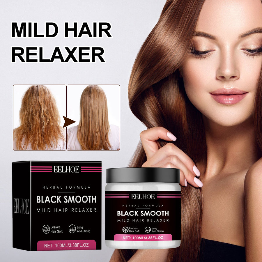 Mild Hair Relaxer Cream for Smoother, Straighter Hair