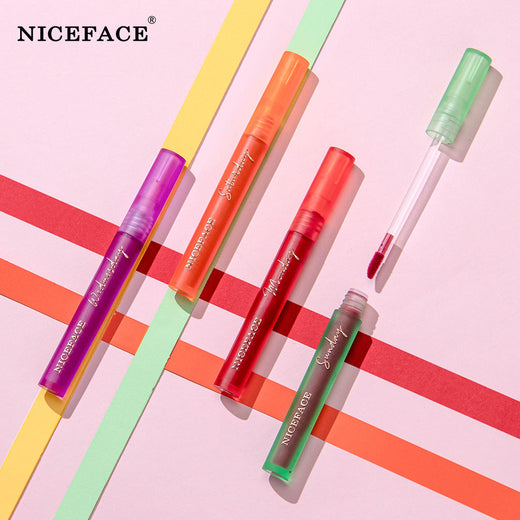 Weekly Lip Gloss Set: 7 Velvet Matte Lip Color Shades