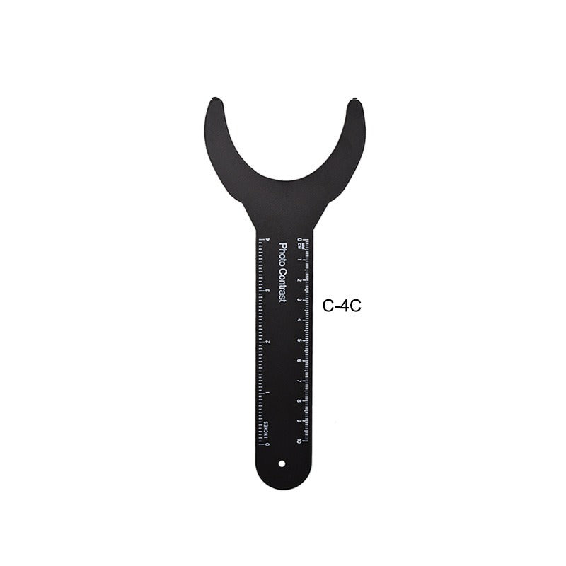 Intraoral Black Contrast Plate with Ruler – Sharp Dental