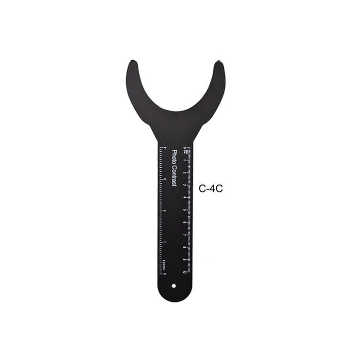 Intraoral Black Contrast Plate with Ruler – Sharp Dental