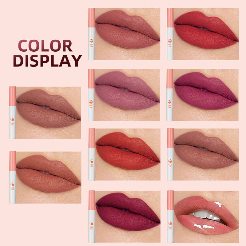 10-Shade Matte Liquid Lipstick Set for Every Look