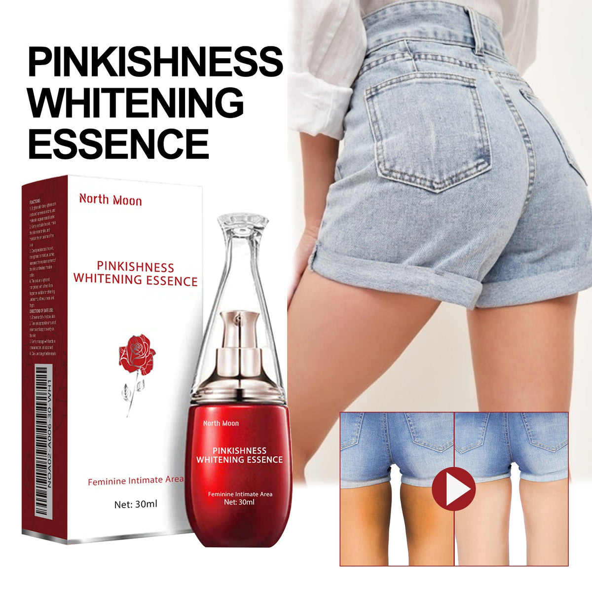 Pinkishness Brightening Essence for Dark Intimate Areas