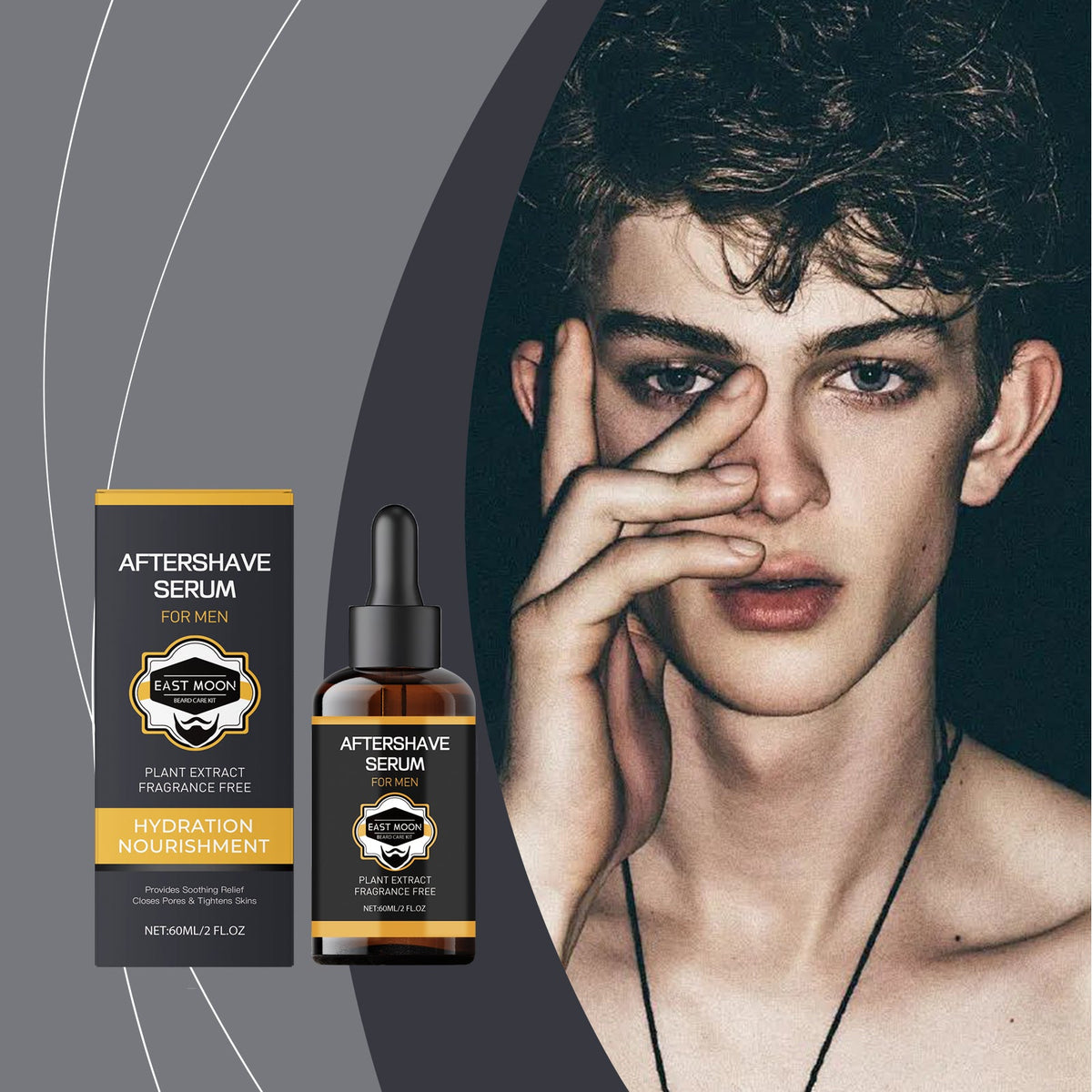 Soothing Aftershave Essence — Post-Shave Relief