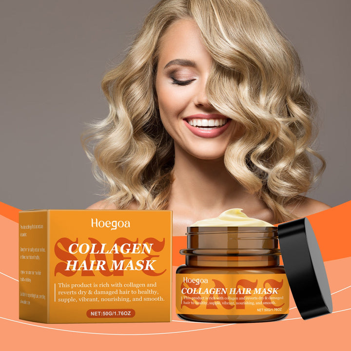 Collagen Hair Mask for Deep Moisture & Frizz Control