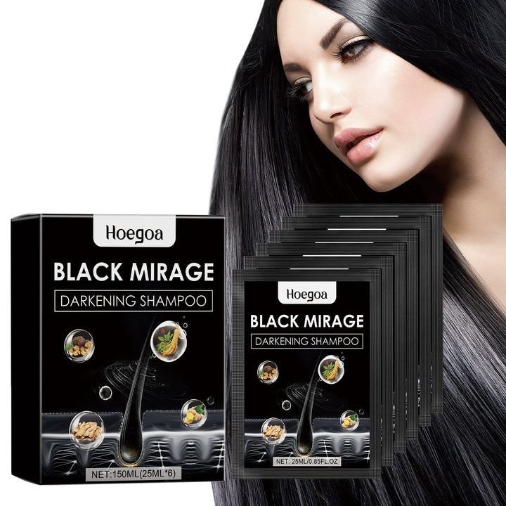 Darkening Shampoo Sachets for Glossy, Nourished Hair
