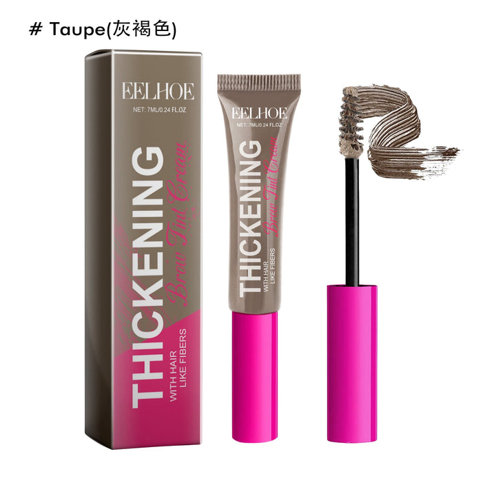 Fiber Brow Gel with Hairlike Fibers for Fuller Brows