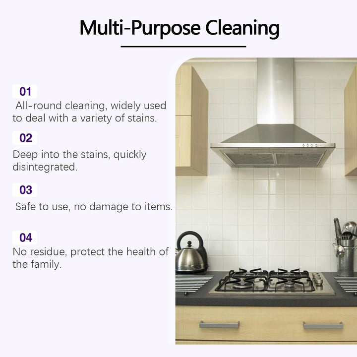 Multi-Purpose Cleaning Spray for Kitchen Grease & Stains