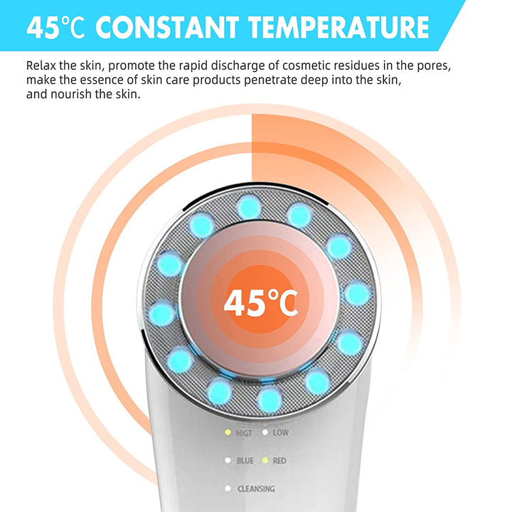 7-in-1 Facial Skincare Device for At-Home Care