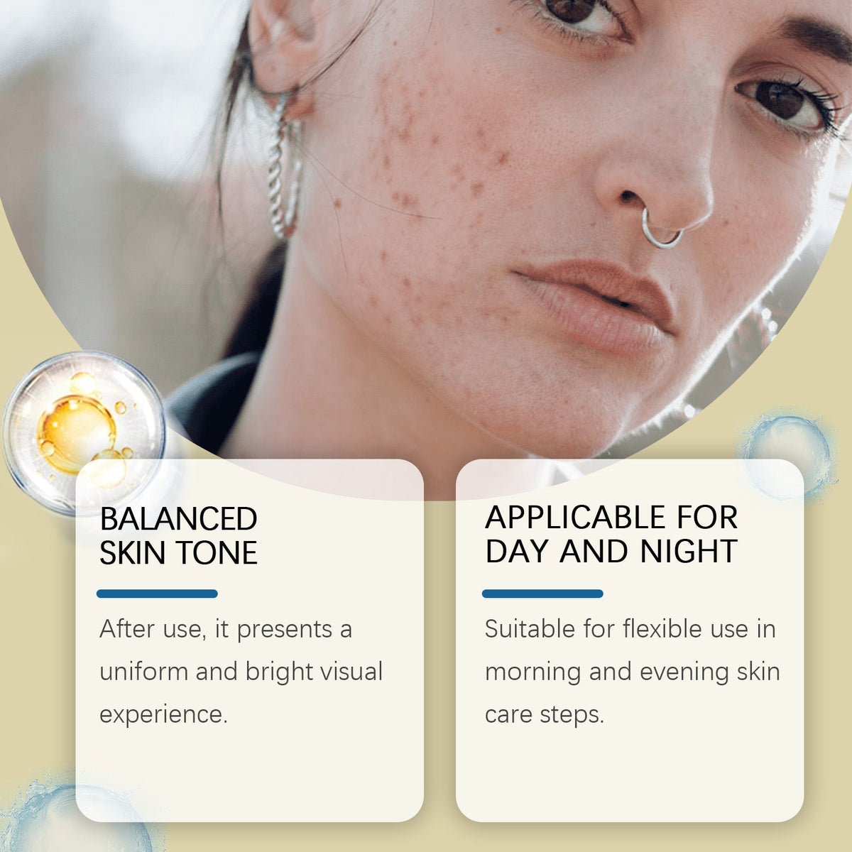 Viareline Facial Essence for Dull, Uneven Skin Tone