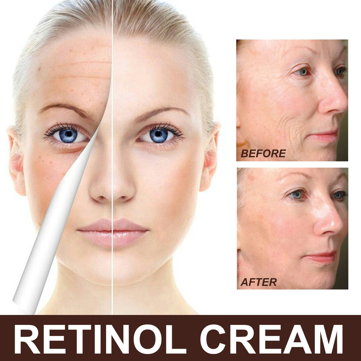 Retinol Cream for Fine Lines & Sagging Skin Firmness
