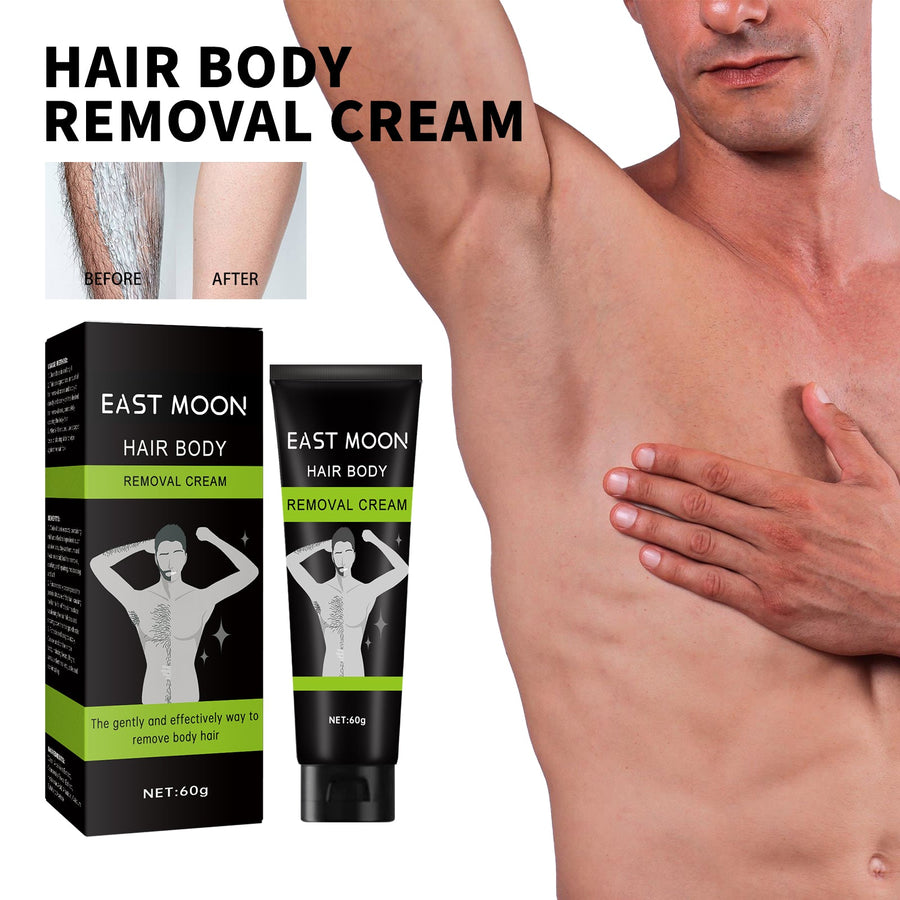 Men's Body Hair Removal Cream Underarm Arm Leg Gentle Non-Ir