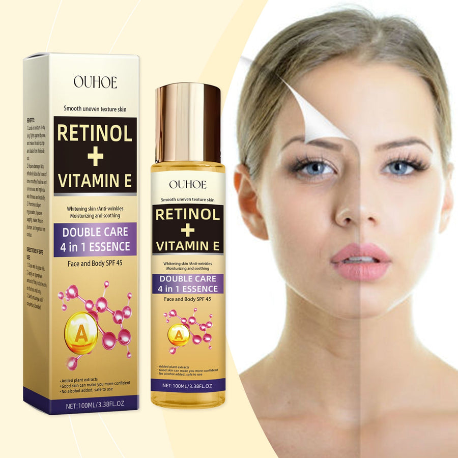 Retinol Essence Oil 4-in-1 Anti-Wrinkle Face Serum SPF 45