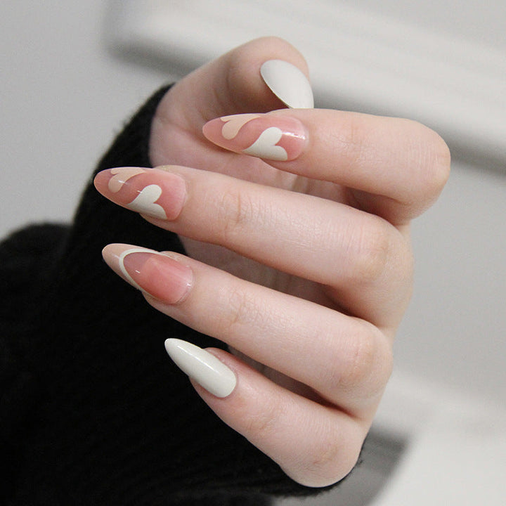 French Glitter Press-On Nails – Perfect Manicure in 10 Minutes