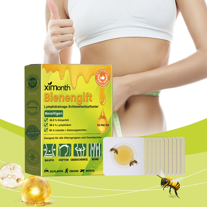 Bee Venom Lymphatic Drainage Slimming Patches (10-Pack)