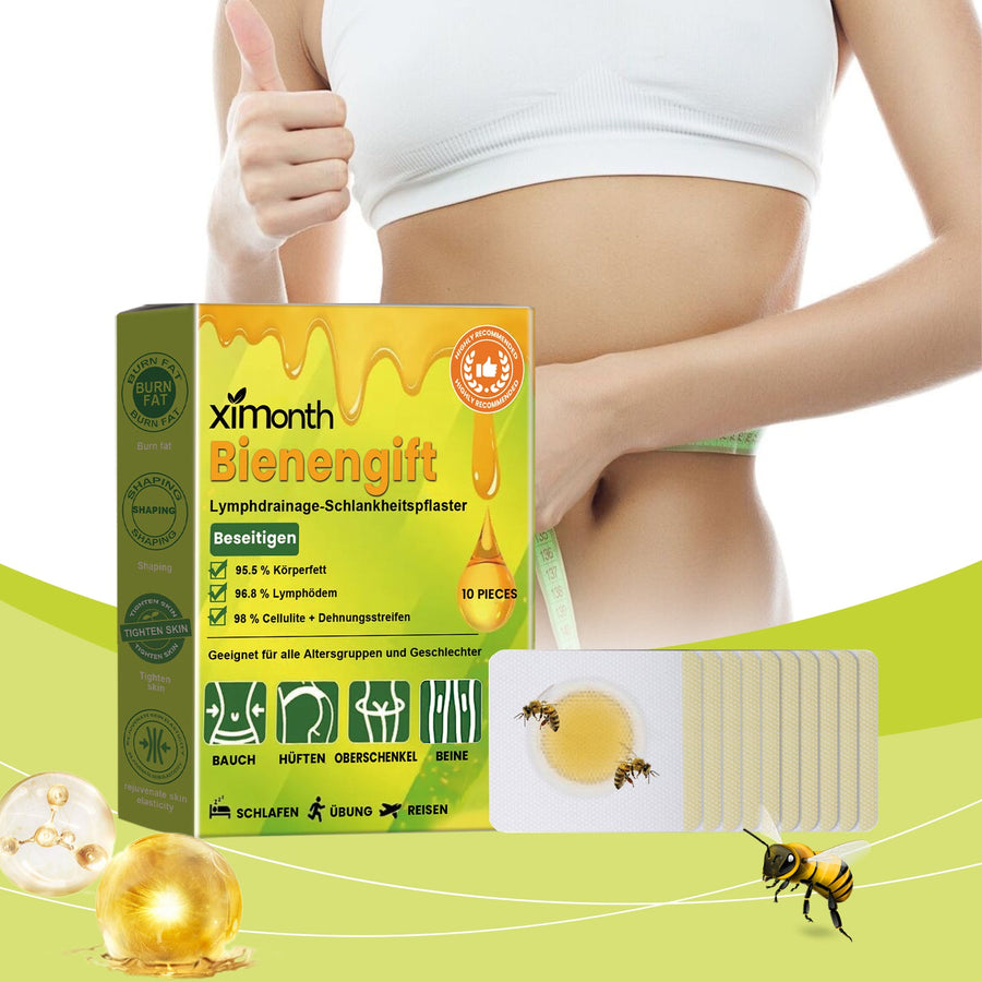 Bee Venom Lymphatic Drainage Slimming Patches (10-Pack)