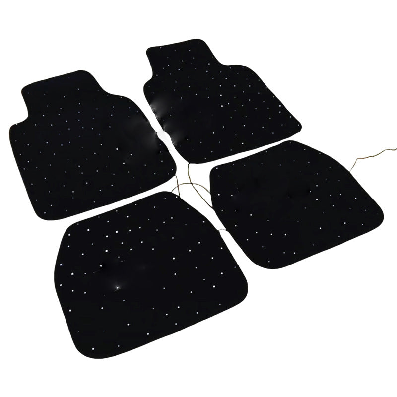 Starlight Fiber Optic Mats — Your Car, Now a Luxury Lounge