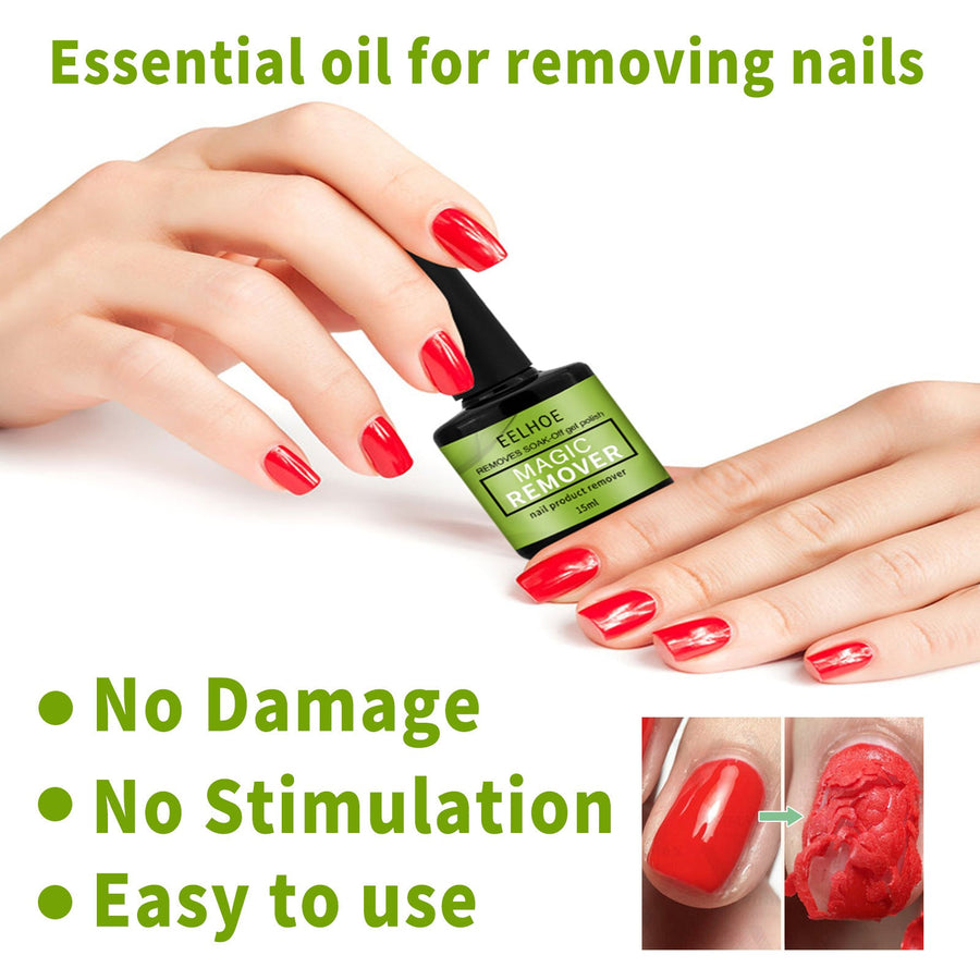 Gel Nail Polish Remover for Easy At-Home Manicure Cleanup