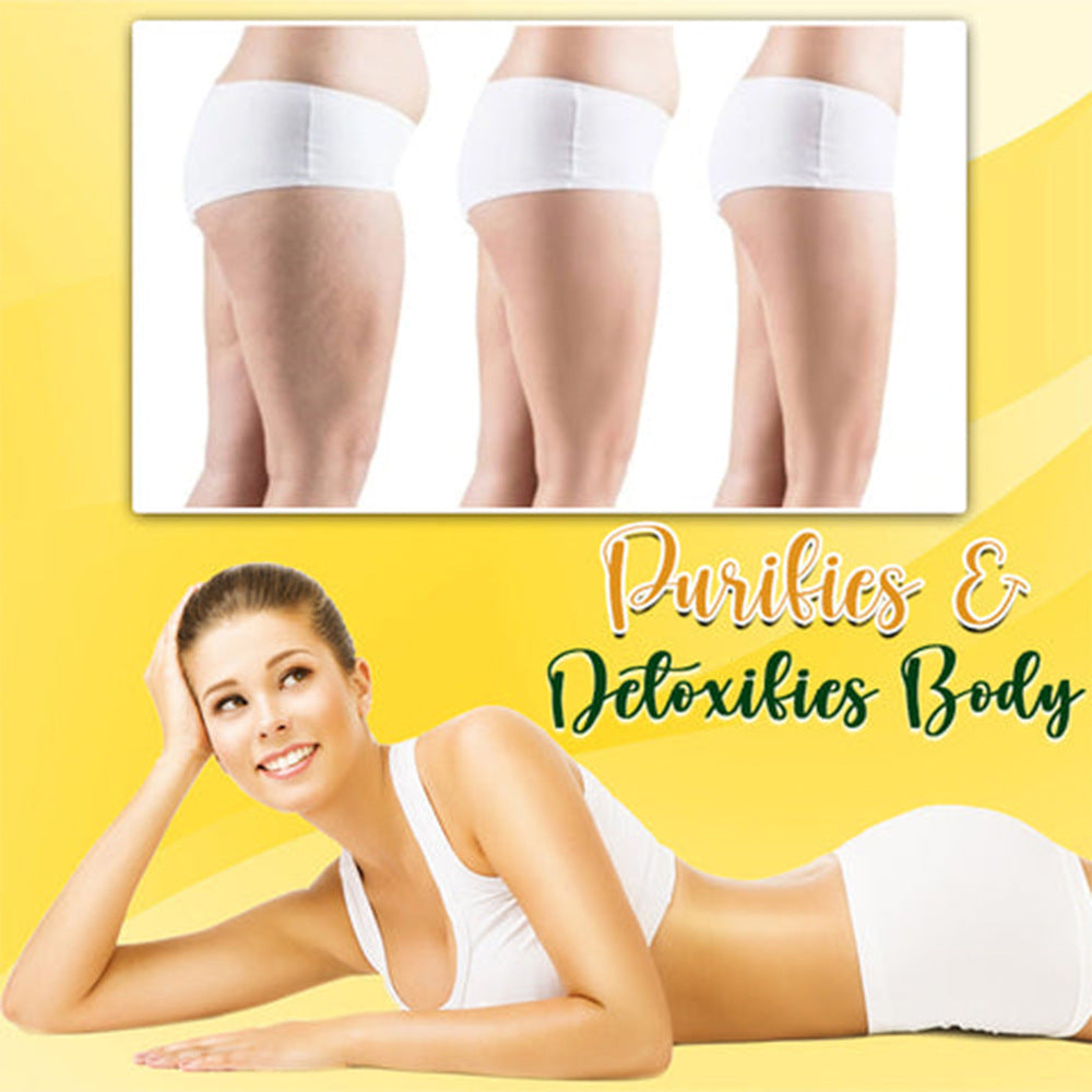 EELHOE Leg Slimming Foot Bath 10-piece pouch set with hero image showing slender legs in wooden foot bath