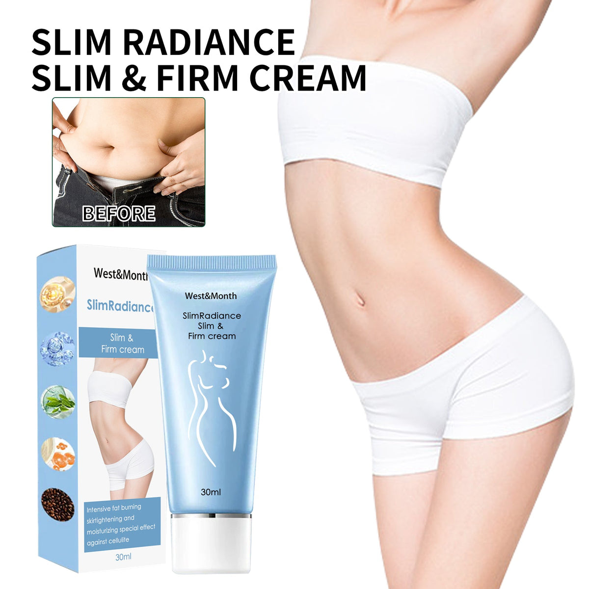 Slim Radiance Firming Cream for Cellulite & Orange Peel