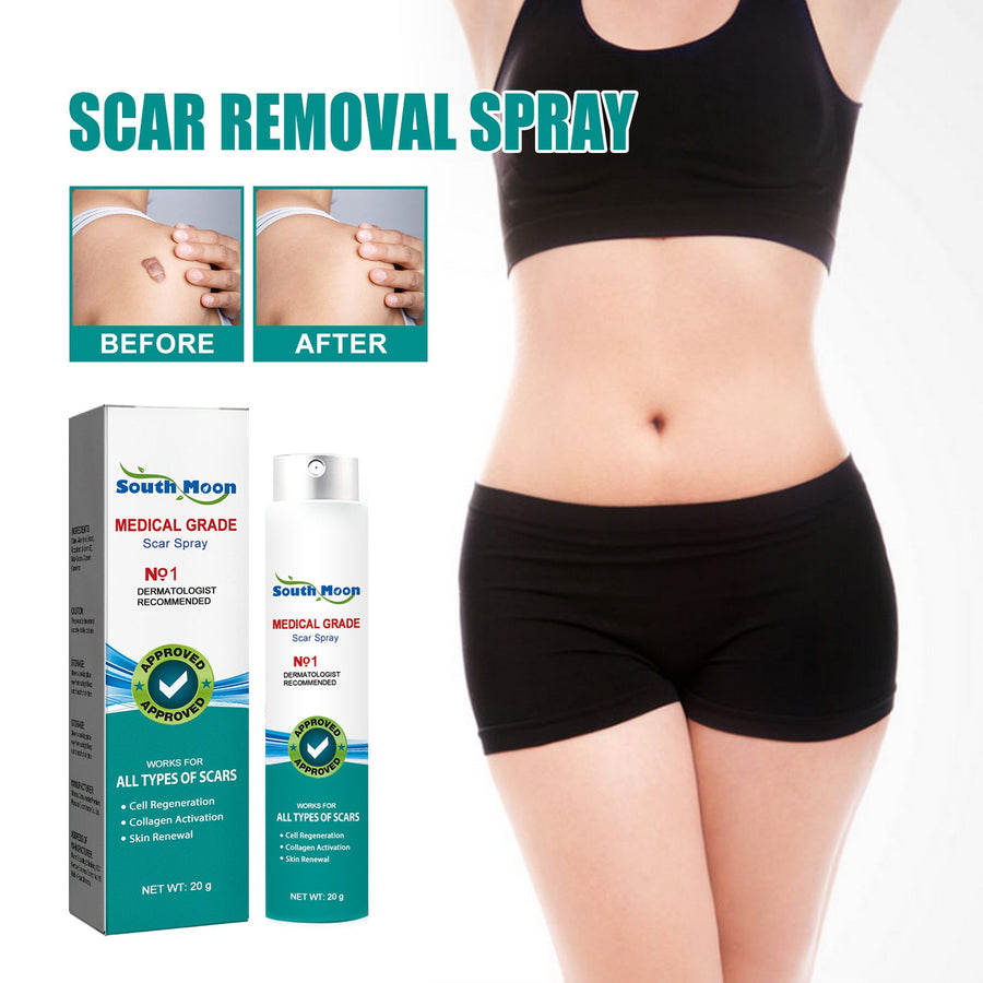 Medical Grade Scar Spray — Smooths & Fades All Scars | South Moon