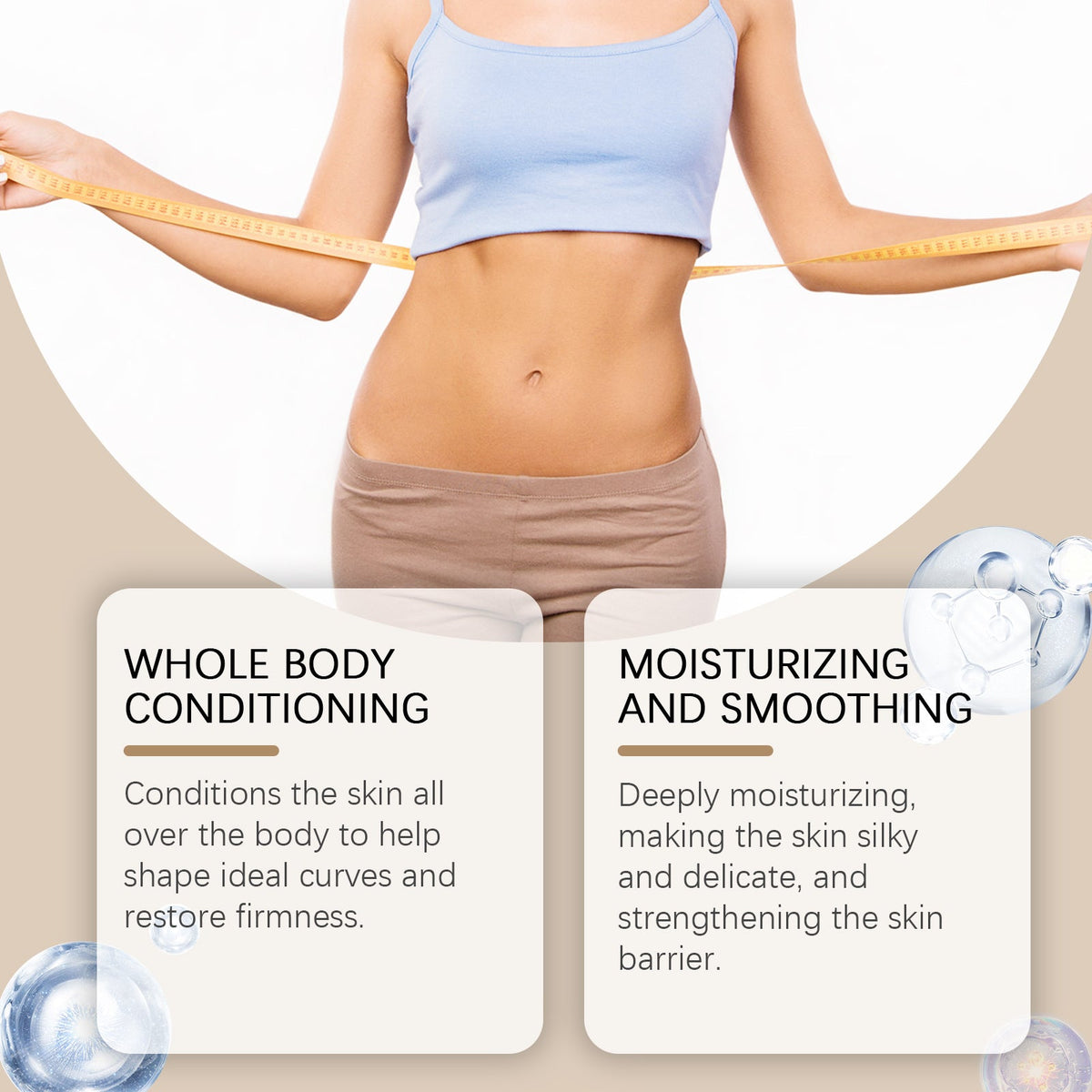 WoodSleep Body Oil for Dry Skin Firming & Glow