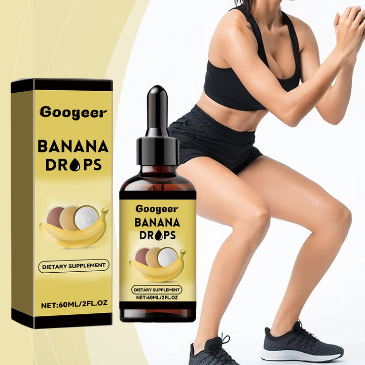 Banana Drops Liquid Supplement — Energy & Mental Clarity Boost