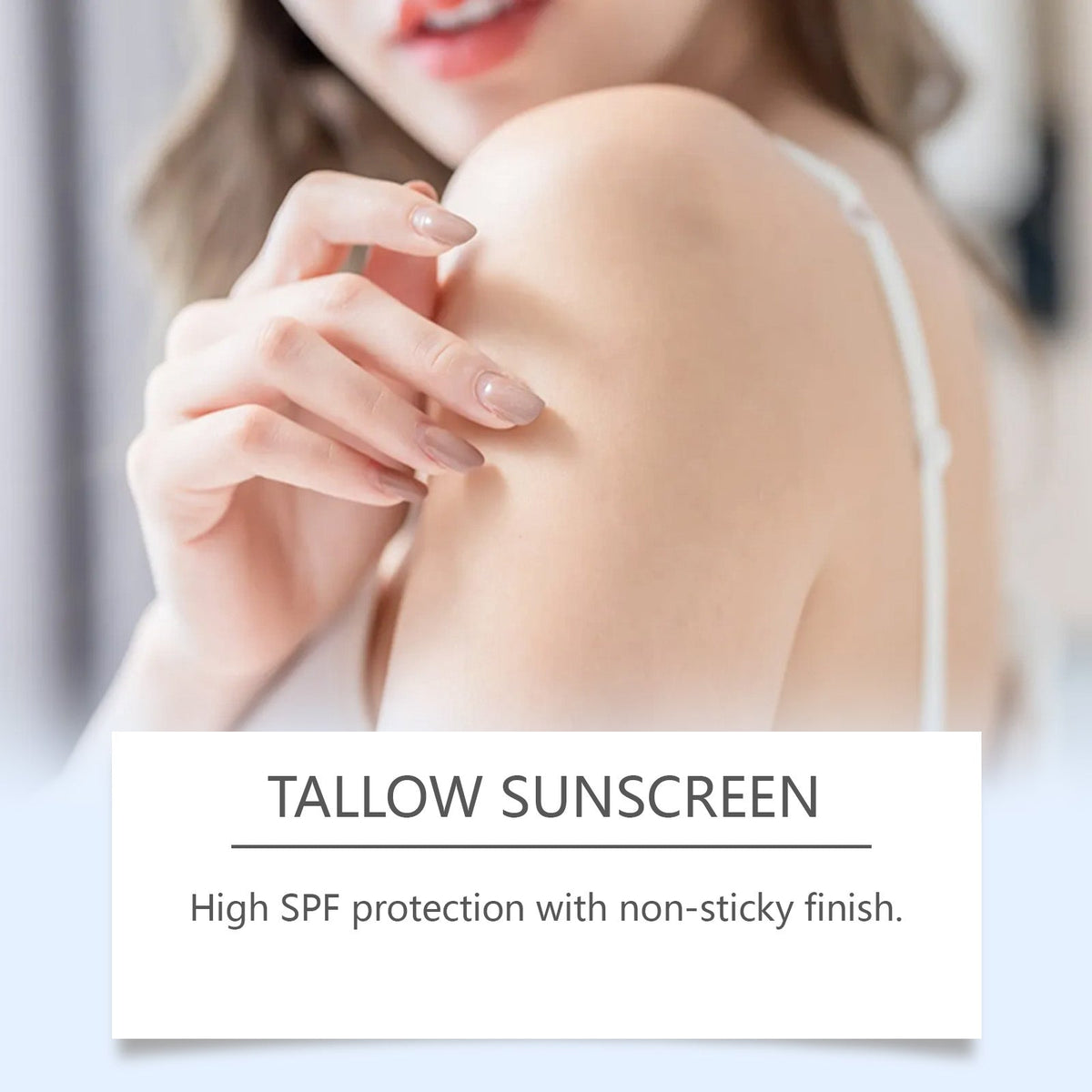 Light Sunscreen SPF 30 with Beef Tallow — Non‑Sticky UV