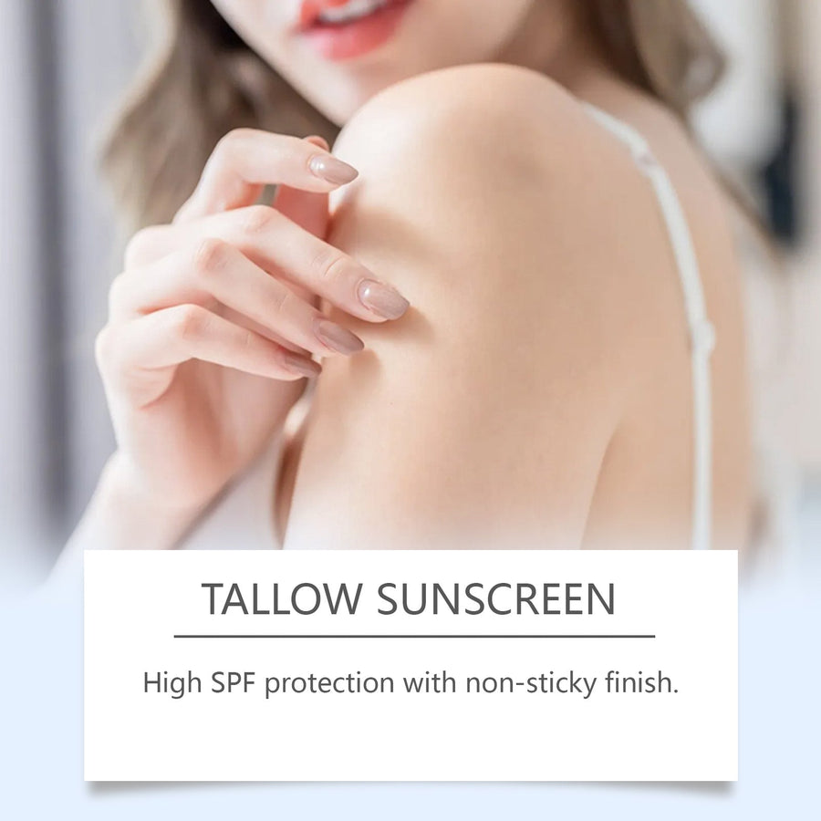 Light Sunscreen SPF 30 with Beef Tallow — Non‑Sticky UV