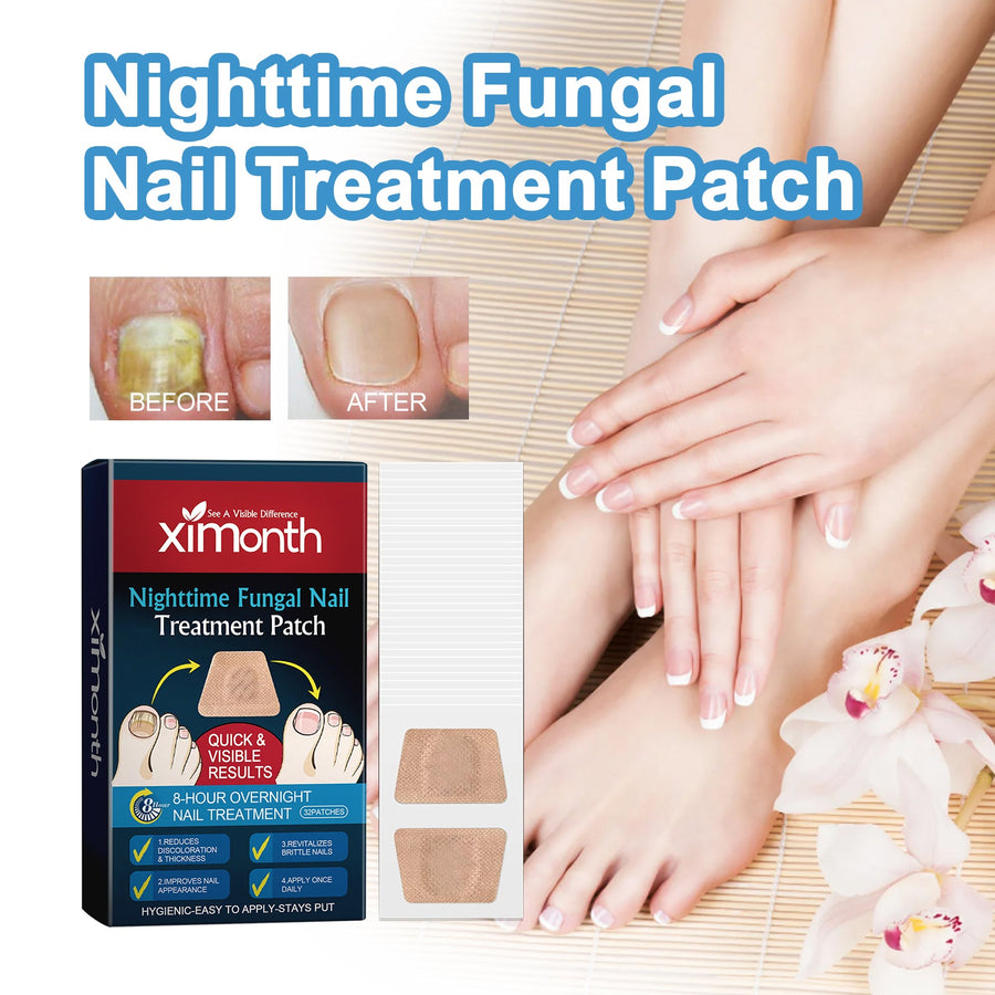 Nighttime Fungal Nail Treatment Patches — Visible Results