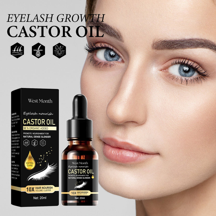 Castor Oil Mascara for Fuller-Looking Lashes & Hair