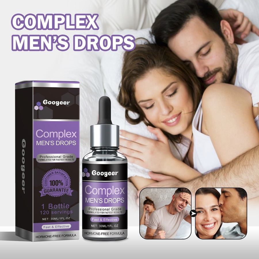 Complex Men's Drops — Hormone-Free Formula for Stamina