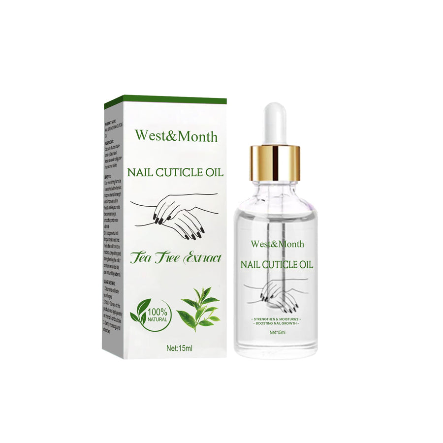West&Month Nail Cuticle Oil — Strengthen & Brighten Nails