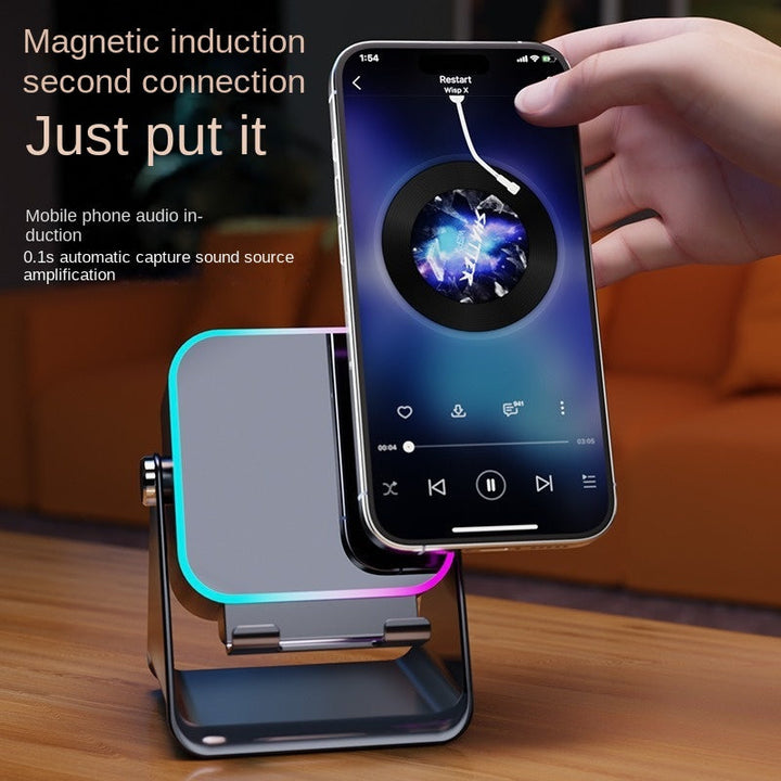 Wireless Audio Sensing Phone Stand – Sync Lights to Music
