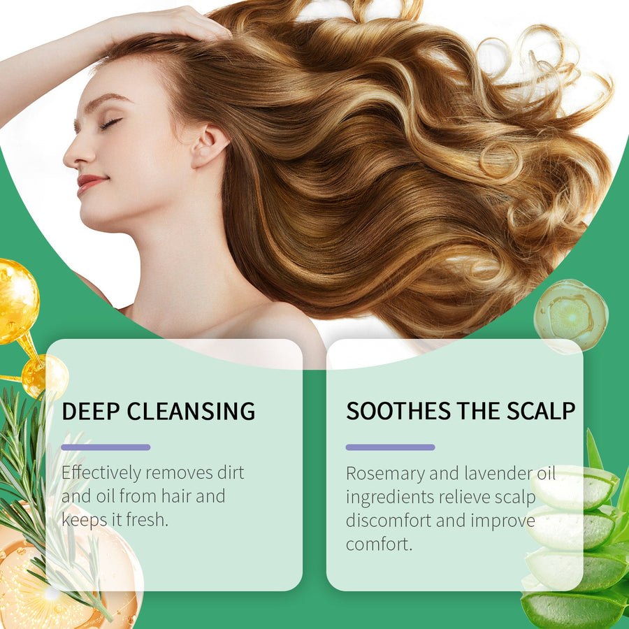 Rosemary Shampoo for Deep Cleansing & Scalp Comfort