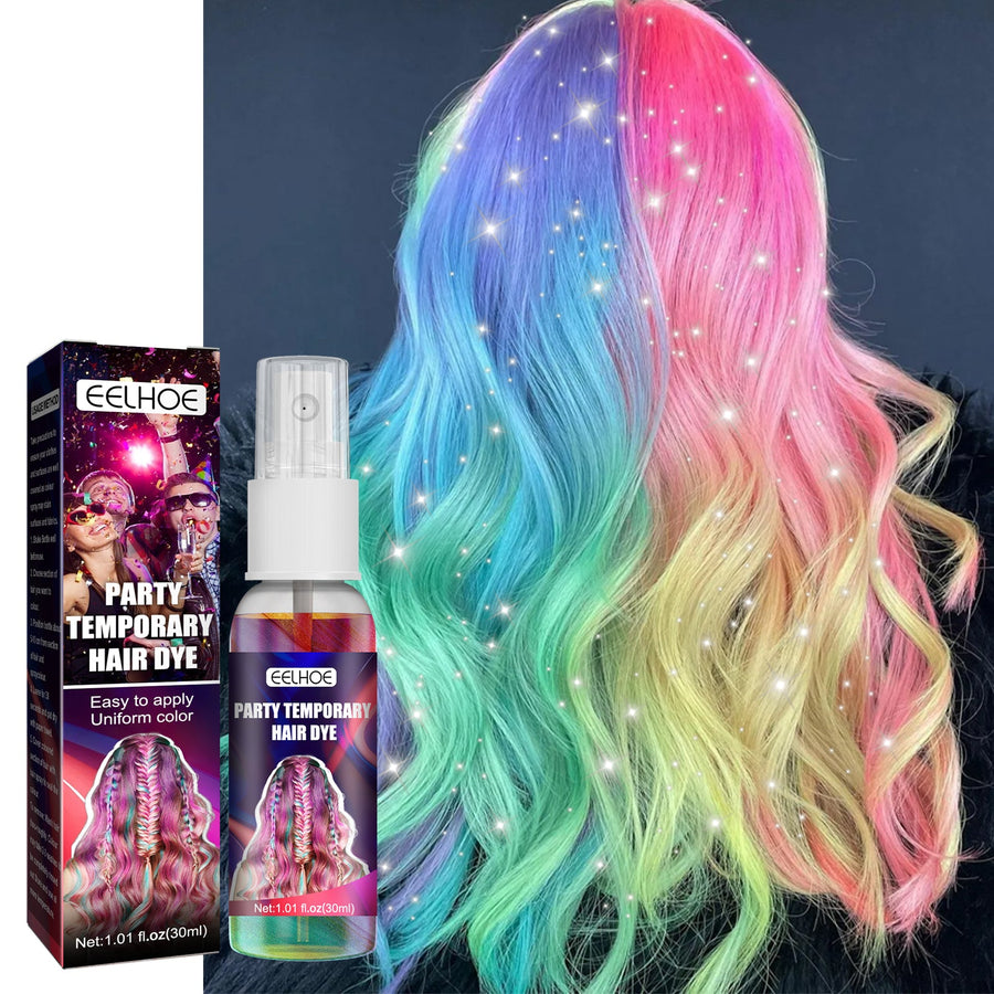 Temporary Hair Color Spray for Instant Party Looks