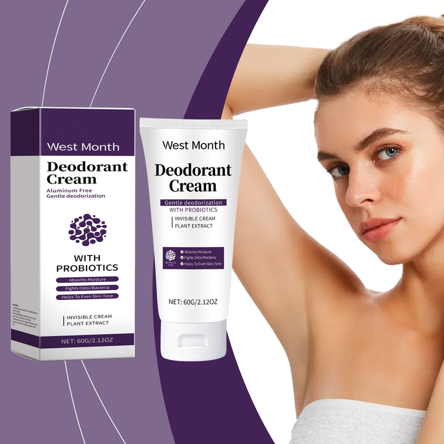 Aluminum-Free Underarm Cream With Probiotics & Shea Butter