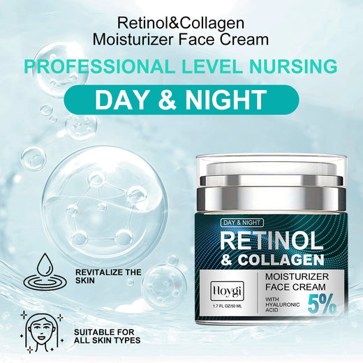 Retinol Face Cream for Fine Lines, Dry Skin & Glow