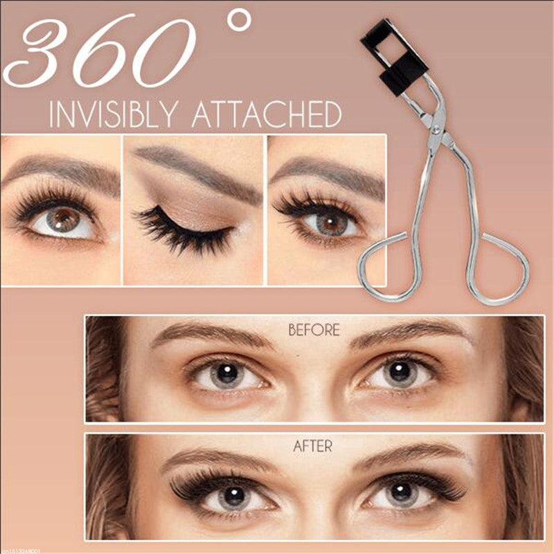 Magnetic Eyelash Curler — Effortless 360° Invisible Lashes