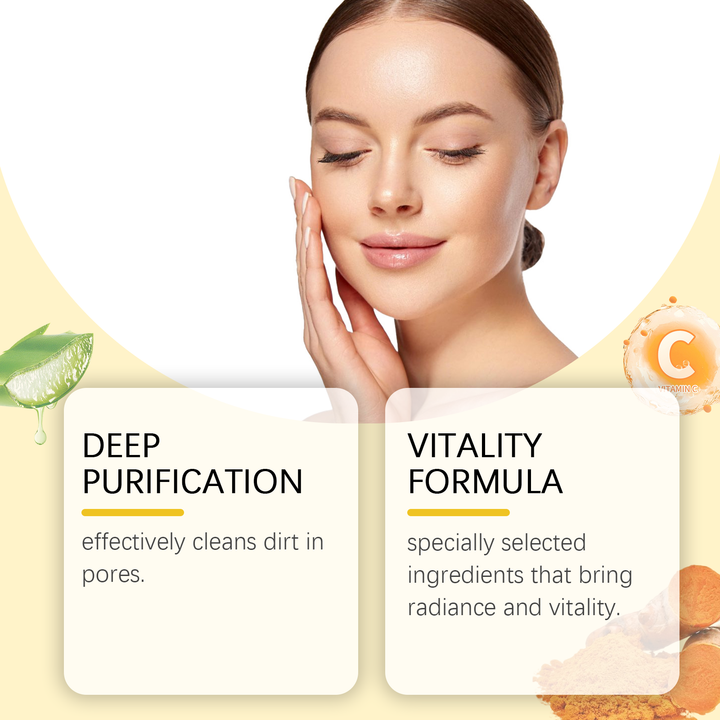 Turmeric Clay Mask – Deep Purifying + Radiant Glow