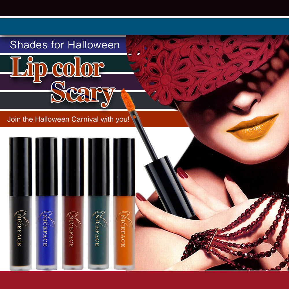 Halloween Liquid Lipstick With Bold Non-Stick Color