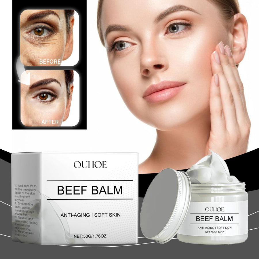 Beef Fat Face Balm for Deep Lines & Dry, Tired Skin