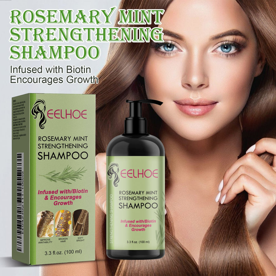 Rosemary Mint Biotin Shampoo for Dry, Weak-Looking Hair
