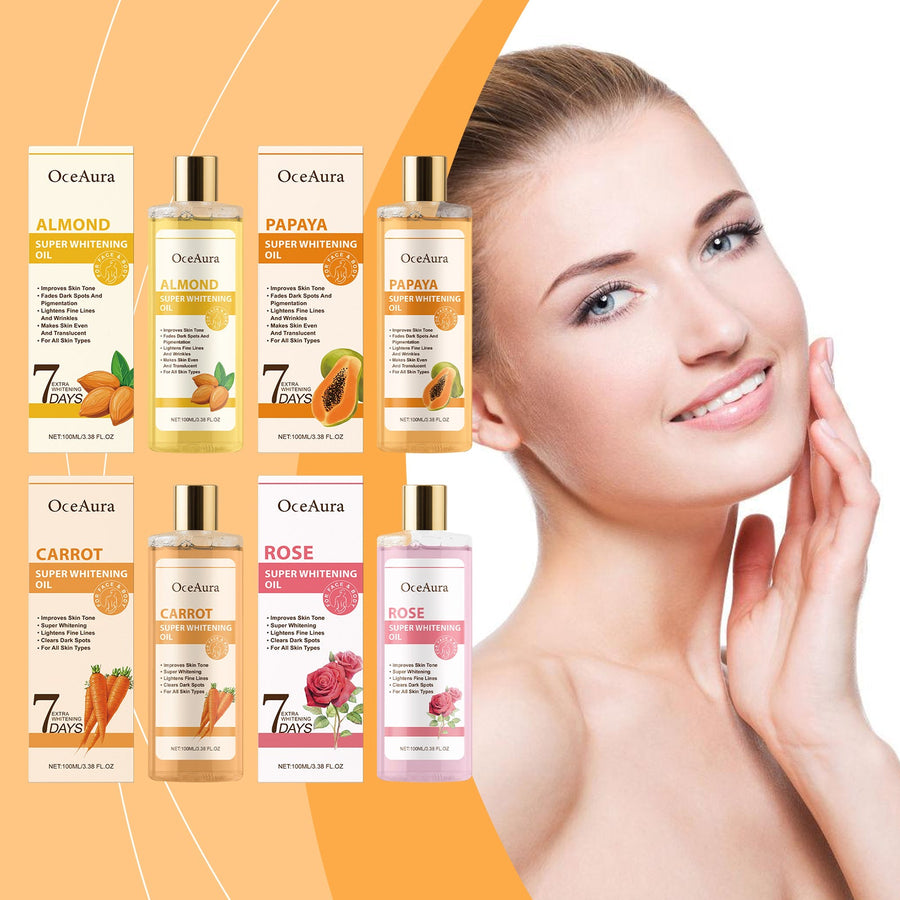 Papaya Whitening Oil - Fades Dark Spots in 7 Days