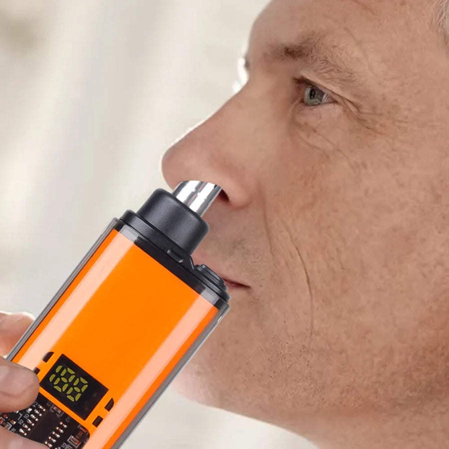 Electric Nose Hair Trimmer With USB Charging Display