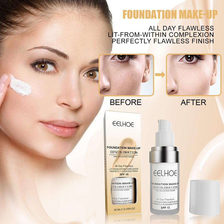 Color-Adjusting Liquid Foundation for Flawless Skin